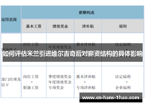 如何评估米兰引进维尔吉奇后对薪资结构的具体影响